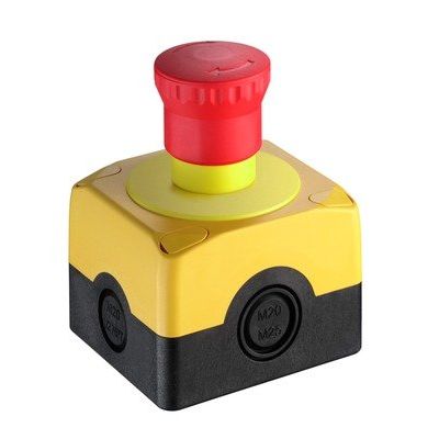 Leuze - NOT-AUS-Taster, Komplettgerät NOT-HALT Taster ESB200-4TR-C