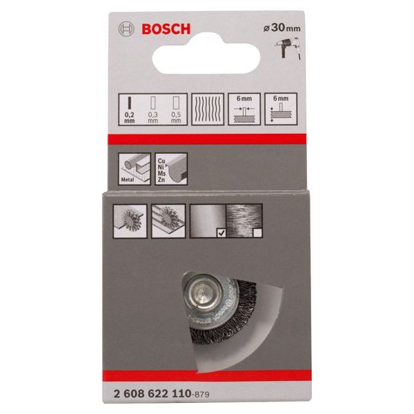 Bosch - Rotierende Drahtbürste PRO Metal clean 2608622110 Scheibenbürste