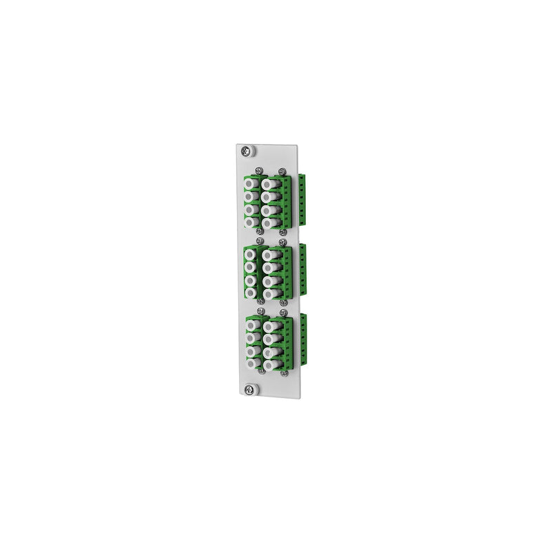 Metz Connect - Patchpanel LWL OpDAT REGpro Frontplatte 15024A7A06-E 6xLC-Q APC OS2