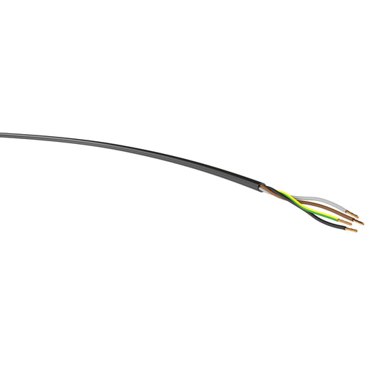 Klimaprime - Energiekabel < 1 kV, für ortsveränderlichen Einsatz H03VV-F 4G0,75 Sw S H03VV-F 4G0,75 Sw Schlauchltg PVC