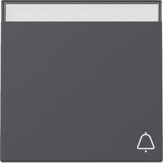 Gira - Abdeckung/Bedienelement für Installationsschalterprogramme Wippe Symb. Klingel 367328 Anthrazit