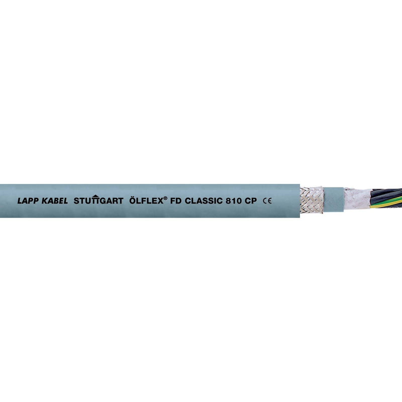 Lapp Kabel&Leitung - Energiekabel < 1 kV, für ortsveränderlichen Einsatz ÖLFLEX CLASSIC FD 810 CP 0026470/500 3G2,5 − 500 Meter