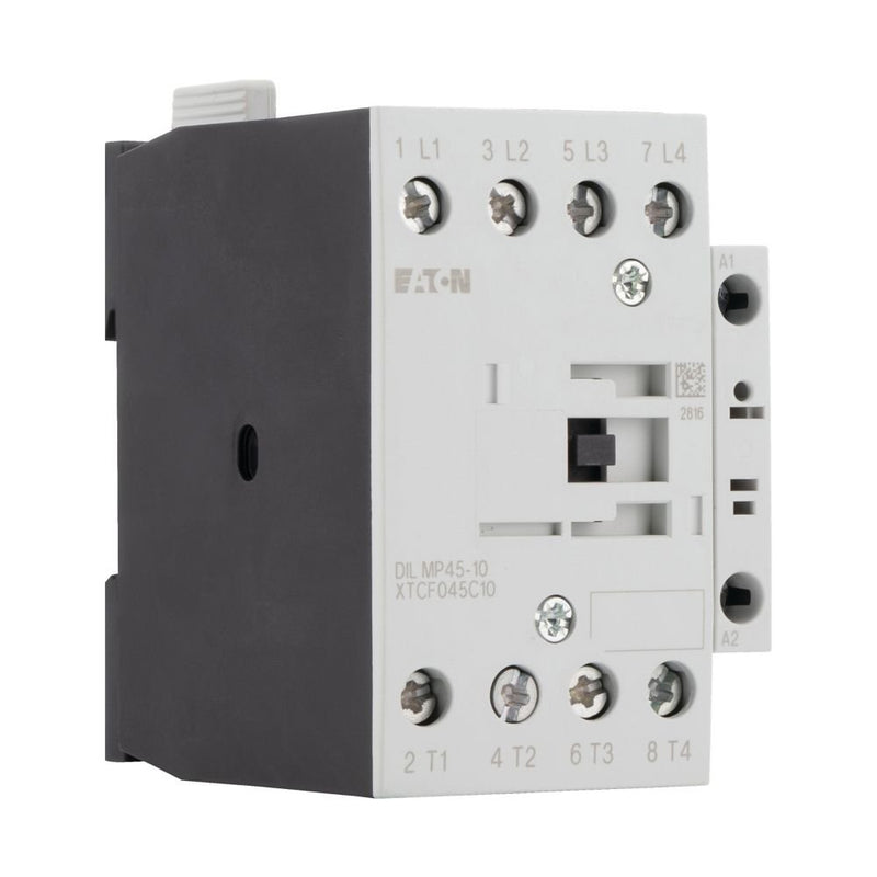 Eaton - Leistungsschütz zum Schalten von Wechselstrom Leistungsschütz DILMP45-10(RDC24) 45A/AC-1,DC,4p