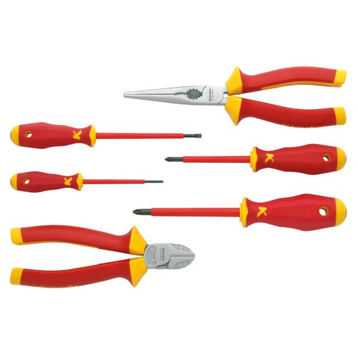 Klauke - Werkzeugset Zangen-Schraubendreher Set KL306IS 6-tlg