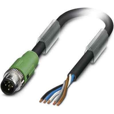 Phoenix Contact - Konfektioniertes Sensor-Aktor-Kabel Sensor-/Aktor-Kabel SAC-5P-MS/1 #1518355 − 1 Stück