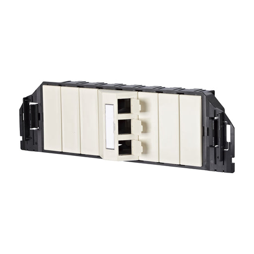 Metz Connect - Kommunikationsanschlussdose Kupfer Subway-Unterflureinheit 130B20S60301-E 3port GB3 pws leer