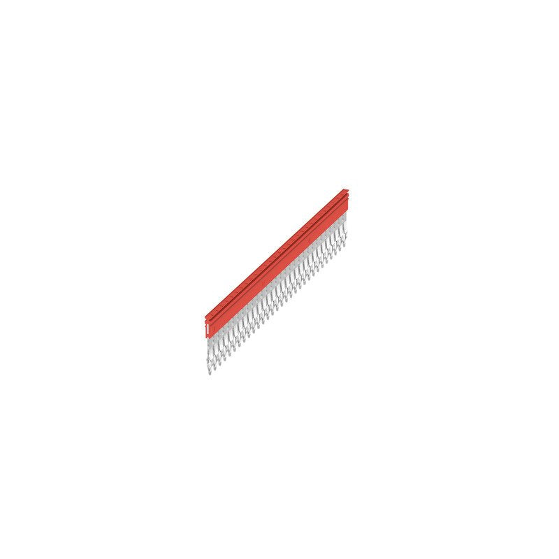 Weidmüller - Querverbinder/Brücker für Reihenklemme Querverbinder ZQV 4N/30 RD gesteckt − 5 Stück