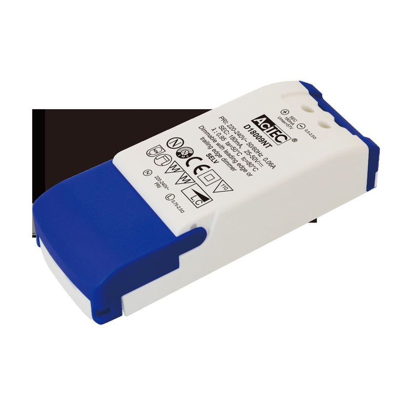 Abalight - LED-Betriebsgerät LED-Treiber TRIAC D18009NT 7W, 180 mA, dimmbar