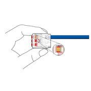 HellermannTyton - Steckklemme HelaCon Releasable HCR-2-PC-CL (100) Verbindungsklemme − 100 Stück