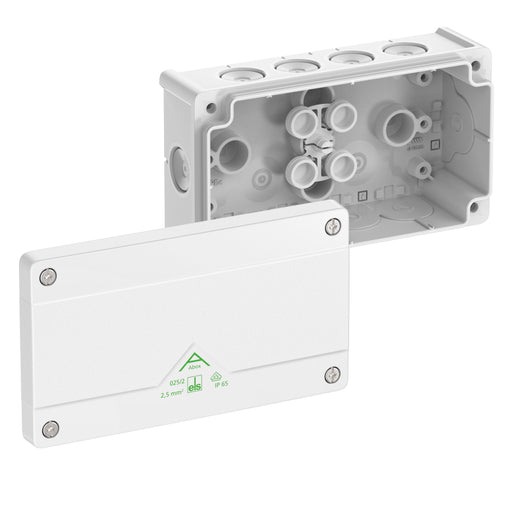 Spelsberg - Dose, Gehäuse für Montage auf der Wand/Decke Abzweigkasten Abox 025/2-L/w