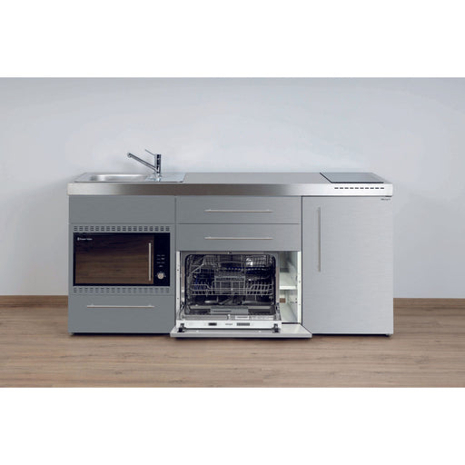 Stengel - Mini-Küche Miniküche Premiumline MPGSMOSES180GSIKFlBr Edelstahl