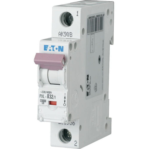 Eaton - Leitungsschutzschalter LS-Schalter m.Beschrift. PXL-D32/1 D 32A, 1p
