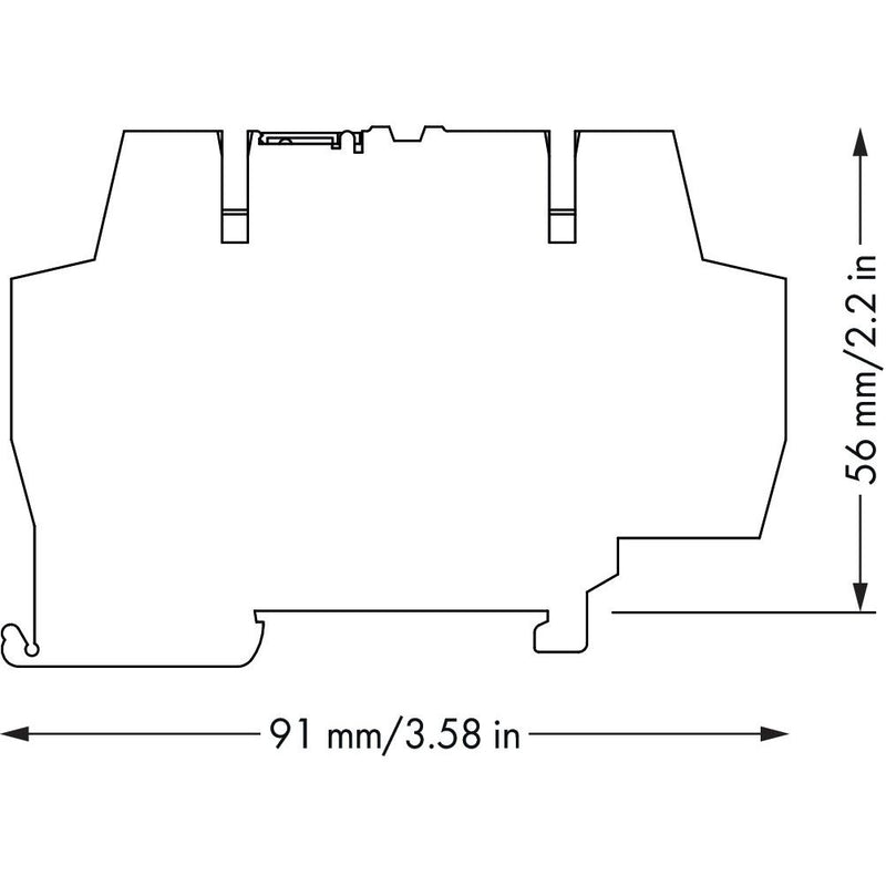 WAGO - Optokoppler Optokoppler-Klemme 859-740 24/3-30VDC 3A − 10 Stück