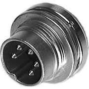 Amphenol Tuchel - Rundsteckverbinder, Einbau (ohne Leitung) Einbaustecker T3477-000 7pol