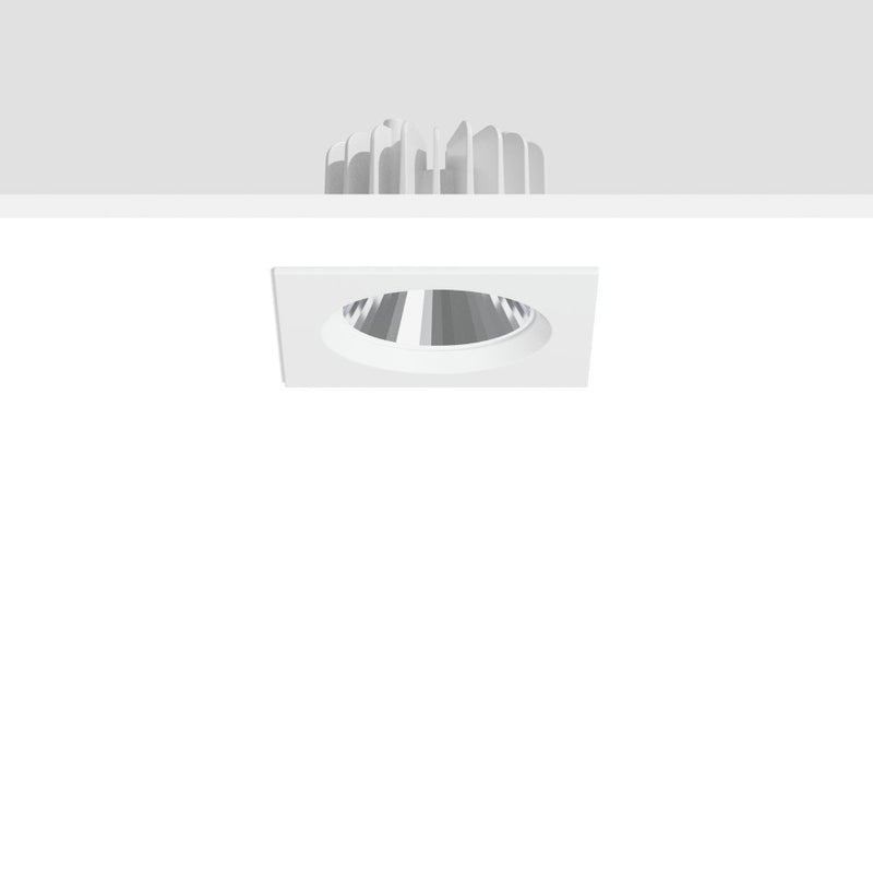 RZB - Downlight/Strahler/Flutlicht LED-Einbaudownlight 901792.002.1.76 940, DALI, weiß