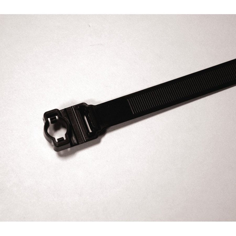 HellermannTyton - Kabelbinder Befestigungsbinder WSS250-PA66HIRHSUVBK schwarz − 1200 Stück