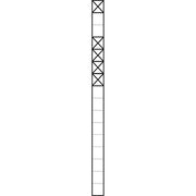 Siedle&Söhne - Kommunikations-Säule Kommunikations-Stele KSF 616-1/4 DG 1,6m dgr/gli 1+4Mod
