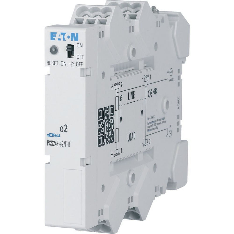 Eaton - Stromüberwachungsgerät Elektronische Absicherung PXS24E-e2/F für 24V DC fix 2A