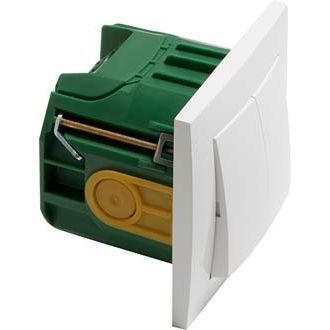 Peha - Installationsschalter Wippschalter H 11.515/671.02 GE mit Wieland Gesis