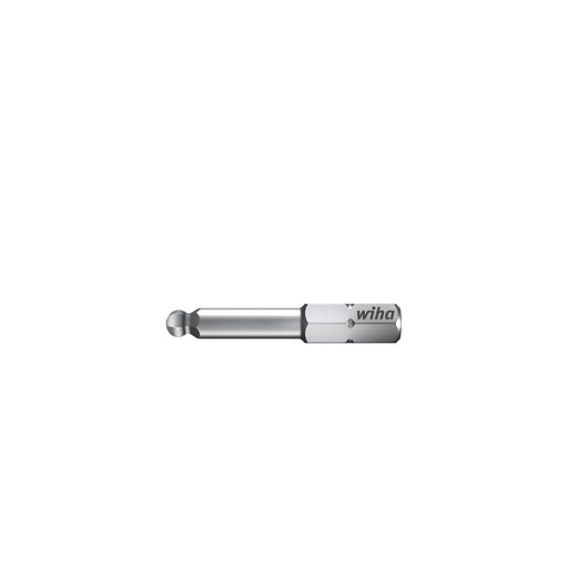 Wiha - Bit Sechskant-Standard-Bit 7017 SW 3,0 mit Kugelkopf − 10 Stück