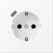 Jung - Steckdose SCHUKO Steckdose LS 1520-18 C WWM mit USB Typ C