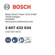 Bosch - Zubehör/Ersatzteile für Bodenpflege Polyester-Flachfaltenfilte 2607432034 r