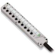 WAGO - Passiver Sensor-/Aktor-Verteiler (mit Leitung) Sensor/Aktor Verteilerbox 757-443/000-005 4fach,3p,5m,M8 − 1 Stück