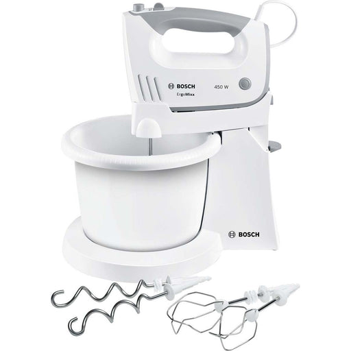 Bosch SDA - Rühr-/Mixgerät Handrührer MFQ36460 ws/gr m.Ständer/Schüssel