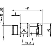Telegärtner - Koax-Kupplung Adapter SMA - R-SMA 100024825 50 Ohm − 5 Stück