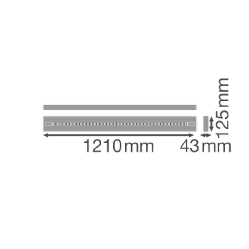 Ledvance - Pendelleuchte LED-Pendelleuchte LN INV#4099854249815 940, DALI, Sensor,ws