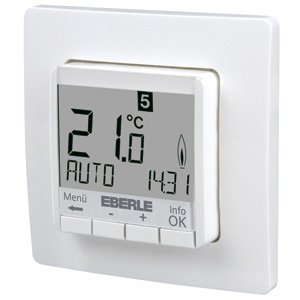Eberle Controls - Raumthermostat/Uhrenthermostat UP-Uhrenthermostat FIT 3Rw / weiß