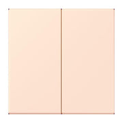 Jung - Abdeckung/Bedienelement für Installationsschalterprogramme Wippe für Taster 2fach LC 102 226 orange pale