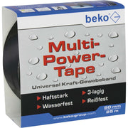 Beko - Klebeband Multi-Power-Tape 262205252 50mm x 25m schwarz