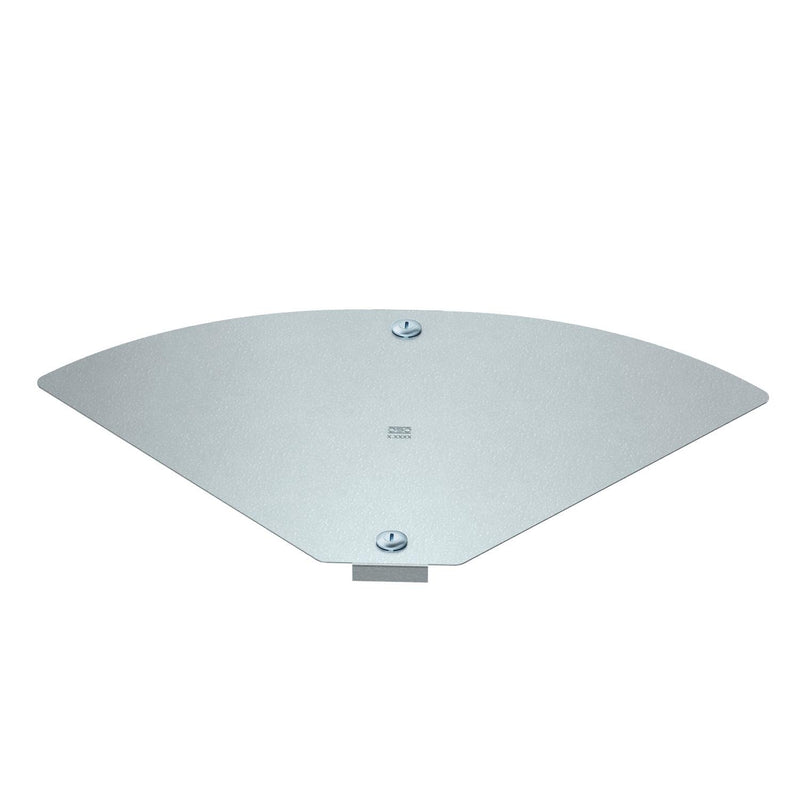OBO Bettermann - Deckel Bogen für Kabeltragsystem Deckel variabel DFBMV 100 DD 0 bis 90°, für RBMV