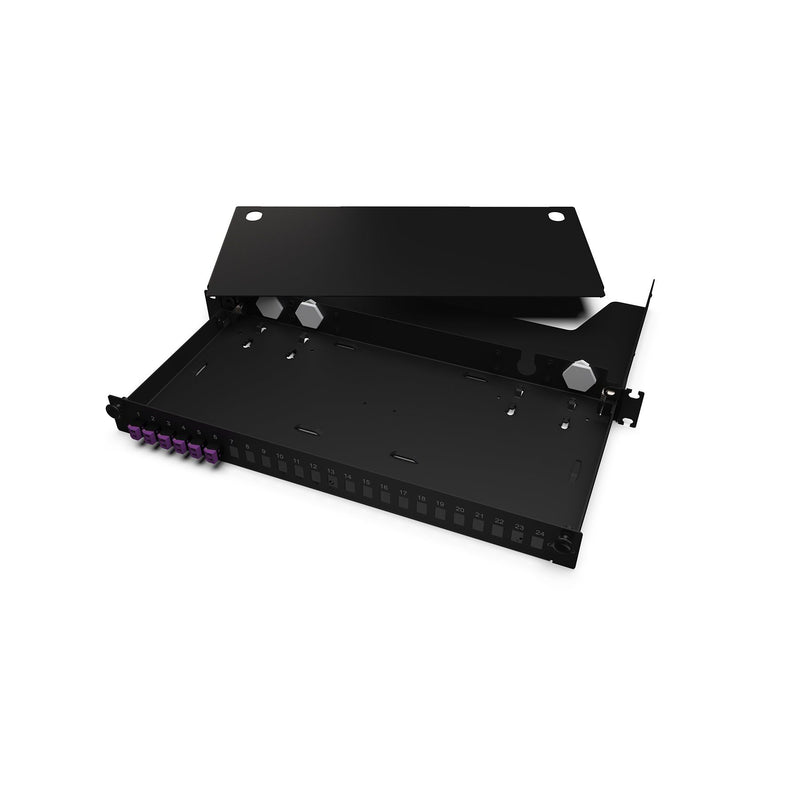 Corning - Patchpanel LWL LWL-Gehäuse feststehend LAN1-12AV-ADPT-B vorbestückt