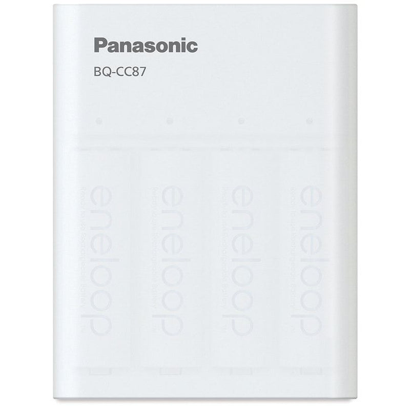 Hückmann - Universal-Ladegerät Ladegerät BQ-CC87 eneloop K-KJ87MCD40USB inkl. 4xAA 2000mAh