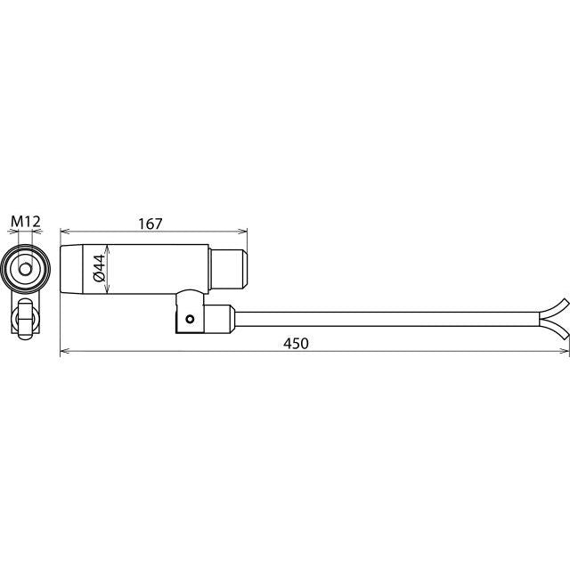 DEHN - Zubehör/Ersatzteile für Sicherheitsgeräte E-Feldsensor EFS S 167 L 167mm