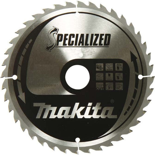 Makita - Kreissägeblatt Sägeblatt Specialized B-32998 160x20x48Z