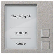 TCS Tür Control - Funktionsmodul für Türkommunikation Klingeltastenmodul AMI10912-0010 2-Tasten EN