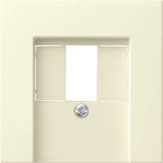 Gira - Einsatz/Abdeckung für Kommunikationstechnik Abd. USB-Spannungsvers. 037601 Cremeweiß