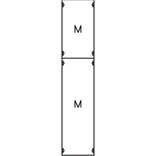 Striebel&John - Verteilerfeld für Installationsverteiler Verteilerfeld 1M4A