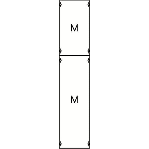 Striebel&John - Verteilerfeld für Installationsverteiler Verteilerfeld 1M4A