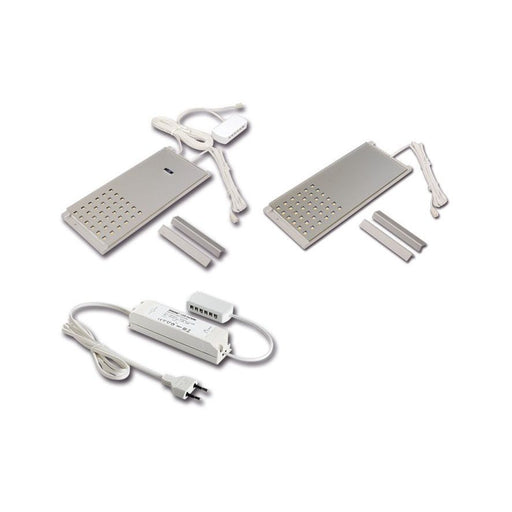 Hera - Decken-/Wandleuchte 2er-Set LED-Unterb.leuchte 61055120208 ww eds m.IR-Sch