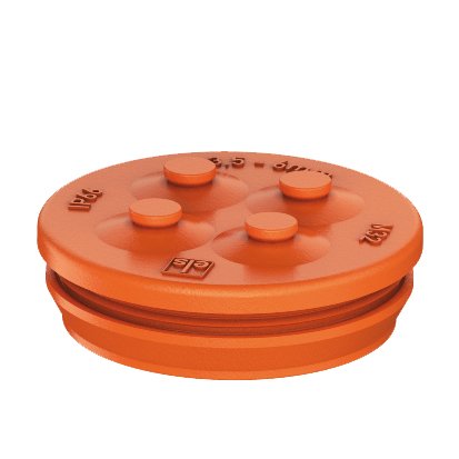Spelsberg - Kabeleinsteckstutzen Doppelmembranstutzen DMS M32/4 or − 25 Stück