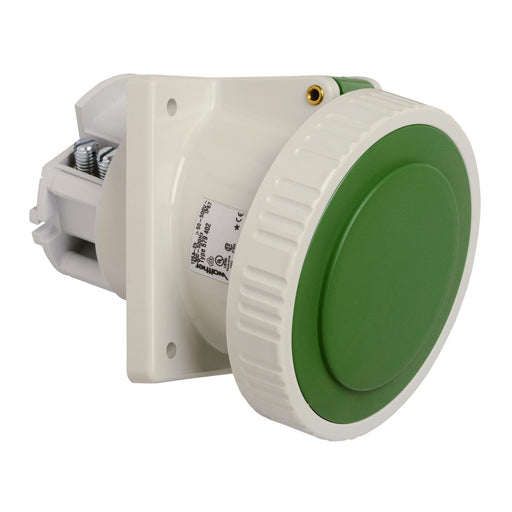 Walther Werke - CEE-Anbausteckdose (IEC 60309) Anbaudose schräg 125A 579402 4P >50-500V 2h IP67