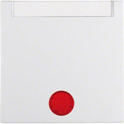 Berker - Abdeckung/Bedienelement für Installationsschalterprogramme Wippe pws 16281909 mit 5 beilieg.Linsen