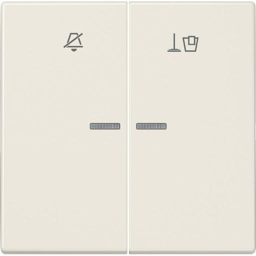 Jung - Abdeckung/Bedienelement für Installationsschalterprogramme Hotelwippe Innenstelle LS RU KO5 M n.stören,Zimmer aufr