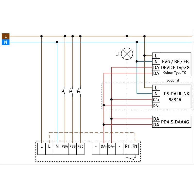 BEG Brück Electronic - Bussystem-Bewegungsmelder Präsenzmelder PD4-M-HCL2-AP