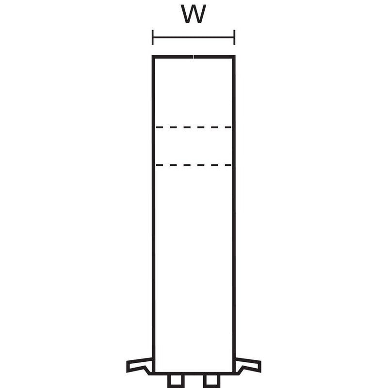 HellermannTyton - Halteklammer für Verdrahtungskanal Drahthalteklammer 181-50640(40) schwarz − 40 Stück