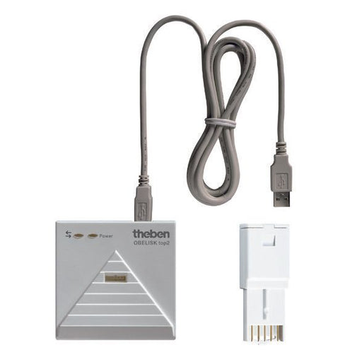 Theben - PC-Programmierset für Bussystem-Zeitschaltuhr Programmierset top2 OBELISK top2 PC-Set